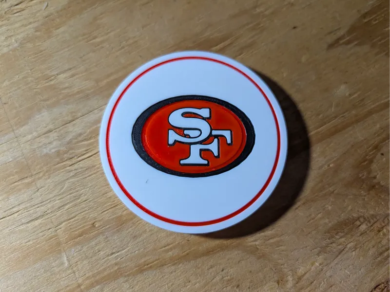 San Francisco 49ers Drink Coaster