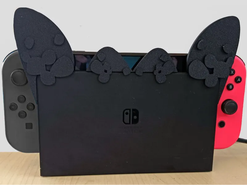 Toothless Ears for Switch Dock