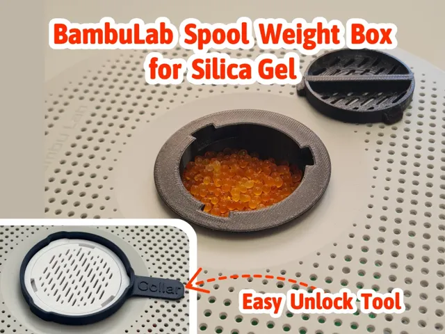 Bambu Lab Spool Weight / Silica Gel for Bambu AMS