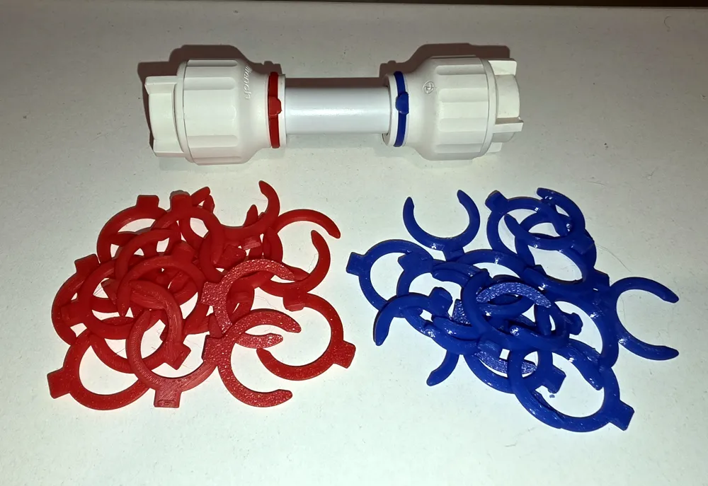Speedfit Collets Push-Fit Collet 15mm Locking Clip - Speedfit - Free 3D Print Model ...