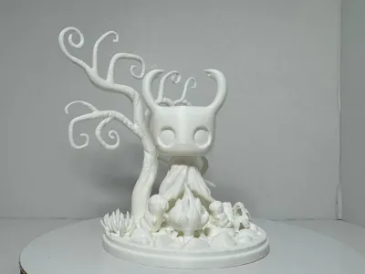 Hollow Knight: Attimo di Pace diorama fanmade
