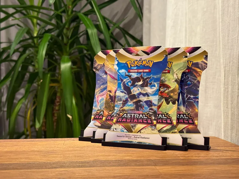 Pokémon Sleeved Booster Pack Display - 5 Packs