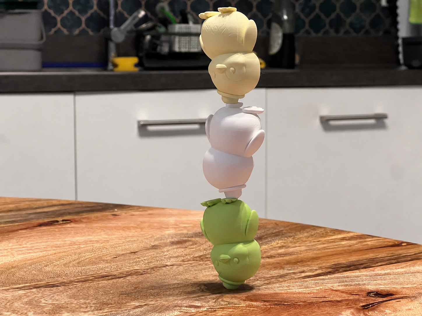 Challenging Q-Penguin Stacking Game