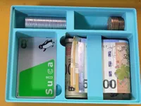Organiseur Gridfinity cartes, billets et pièces — photo 1