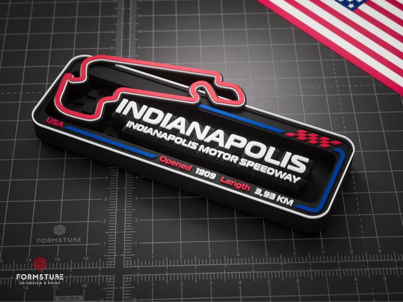 Race Track collectables / "INDIANAPOLIS"