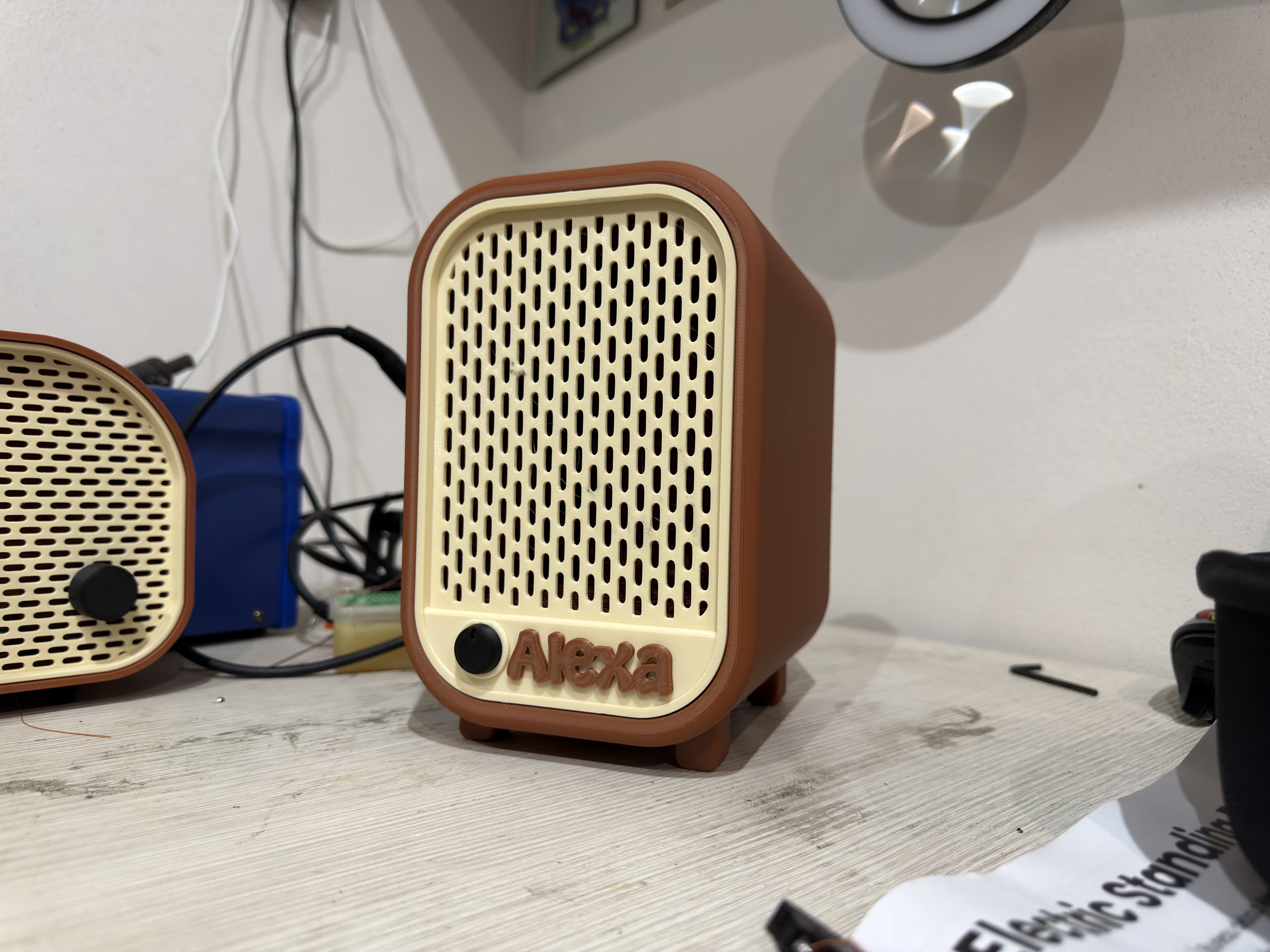 alexa echo all version radio retro vintage no ams - 1