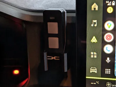 YouClip Remote Control Holder for Sommer 2CH Remote