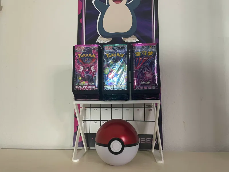 Pokémon Booster Dispenser Shelf