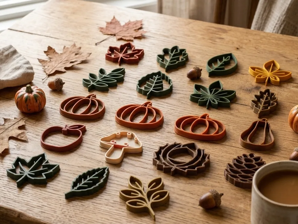 Modelo para impresión 3D: Herbstliche Deko-Naturmotive für Tisch und Zuhause. Referencia del modelo original.