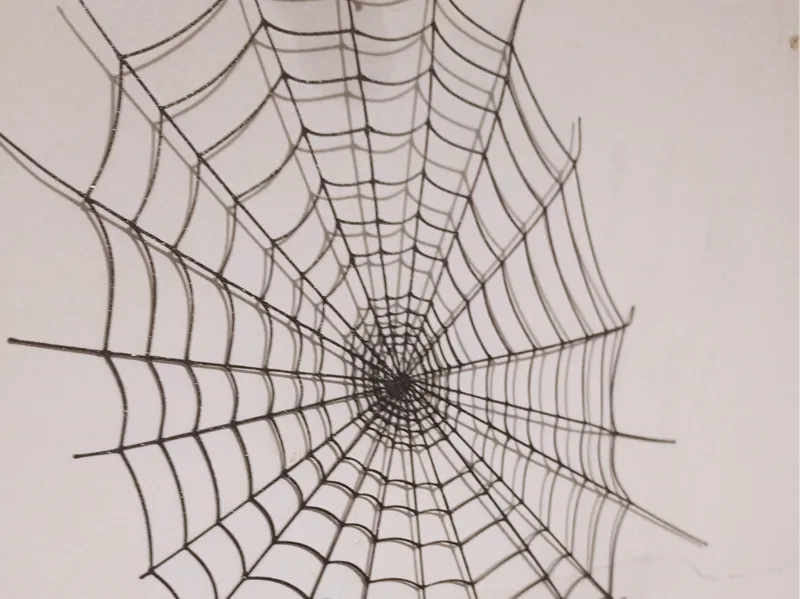 Cobweb halloween decoration