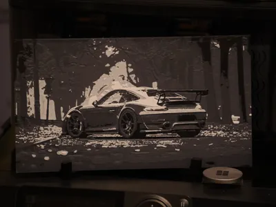 Porsche 911 GT2 RS HueForge