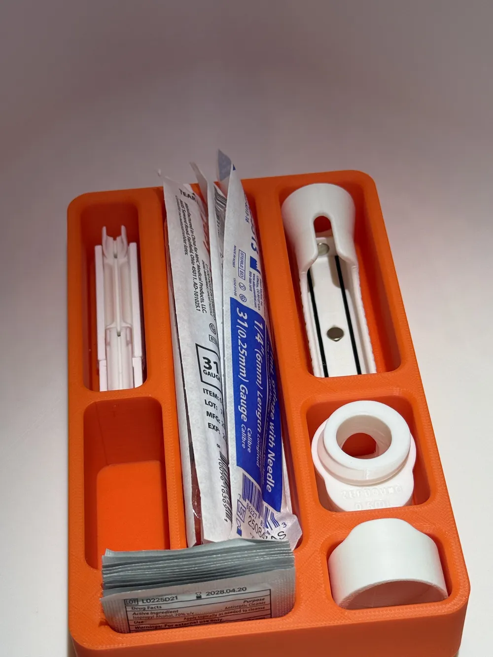 Injection Helper Zepbound Injection Assist Travel Insert/Vial V2 - Free 3D Print Model ...