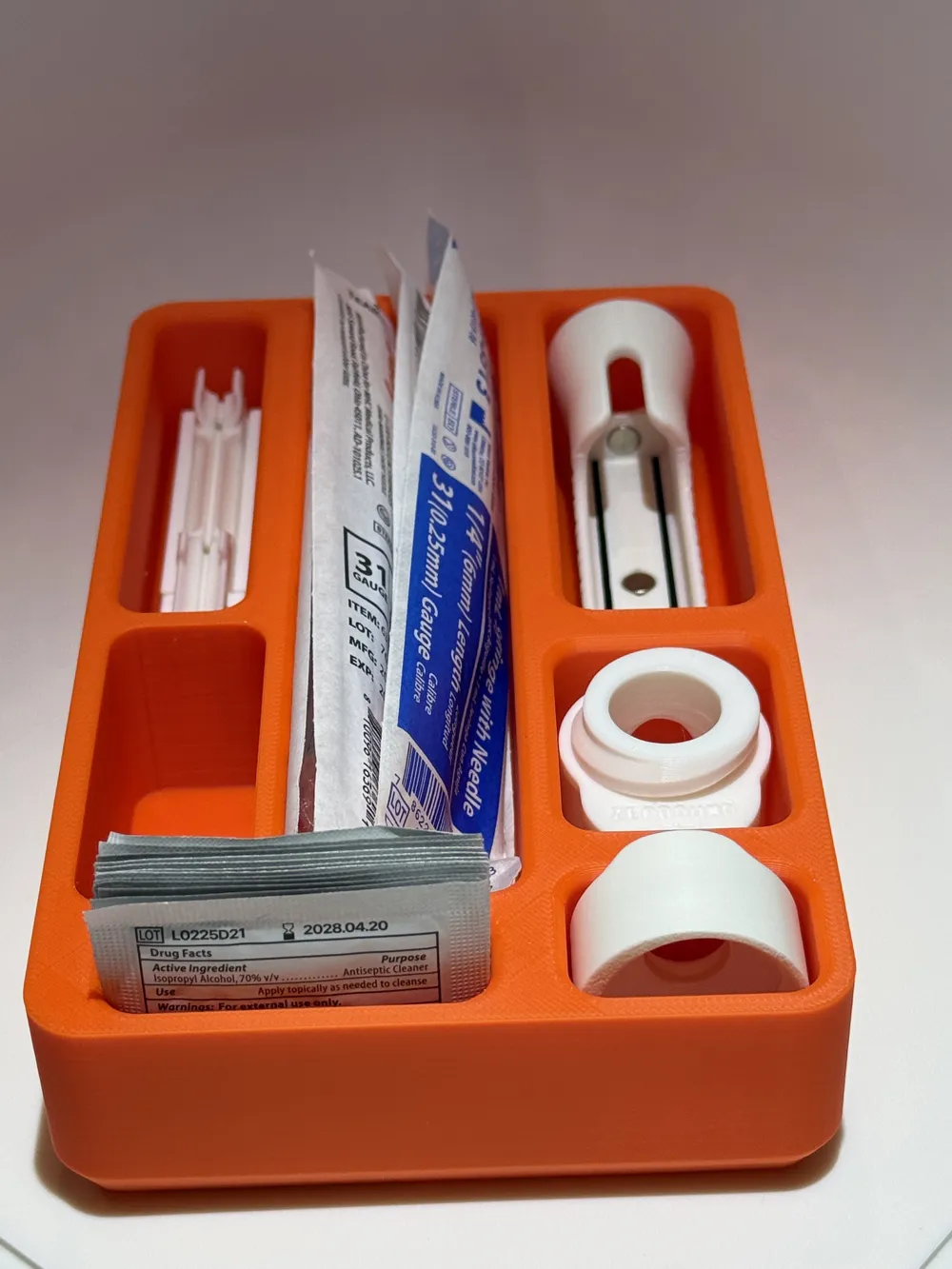 Injection Helper Zepbound Injection Assist Travel Insert/Vial V2 - Free 3D Print Model ...