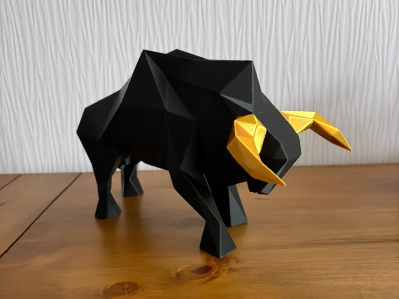 Taureau low poly