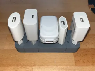 Modular EU Plug Socket Holder