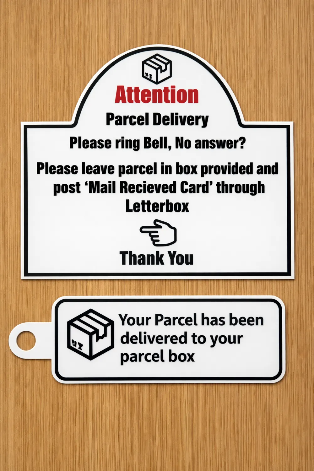 Parcel Delivery Signs - Free 3D Print Model - MakerWorld