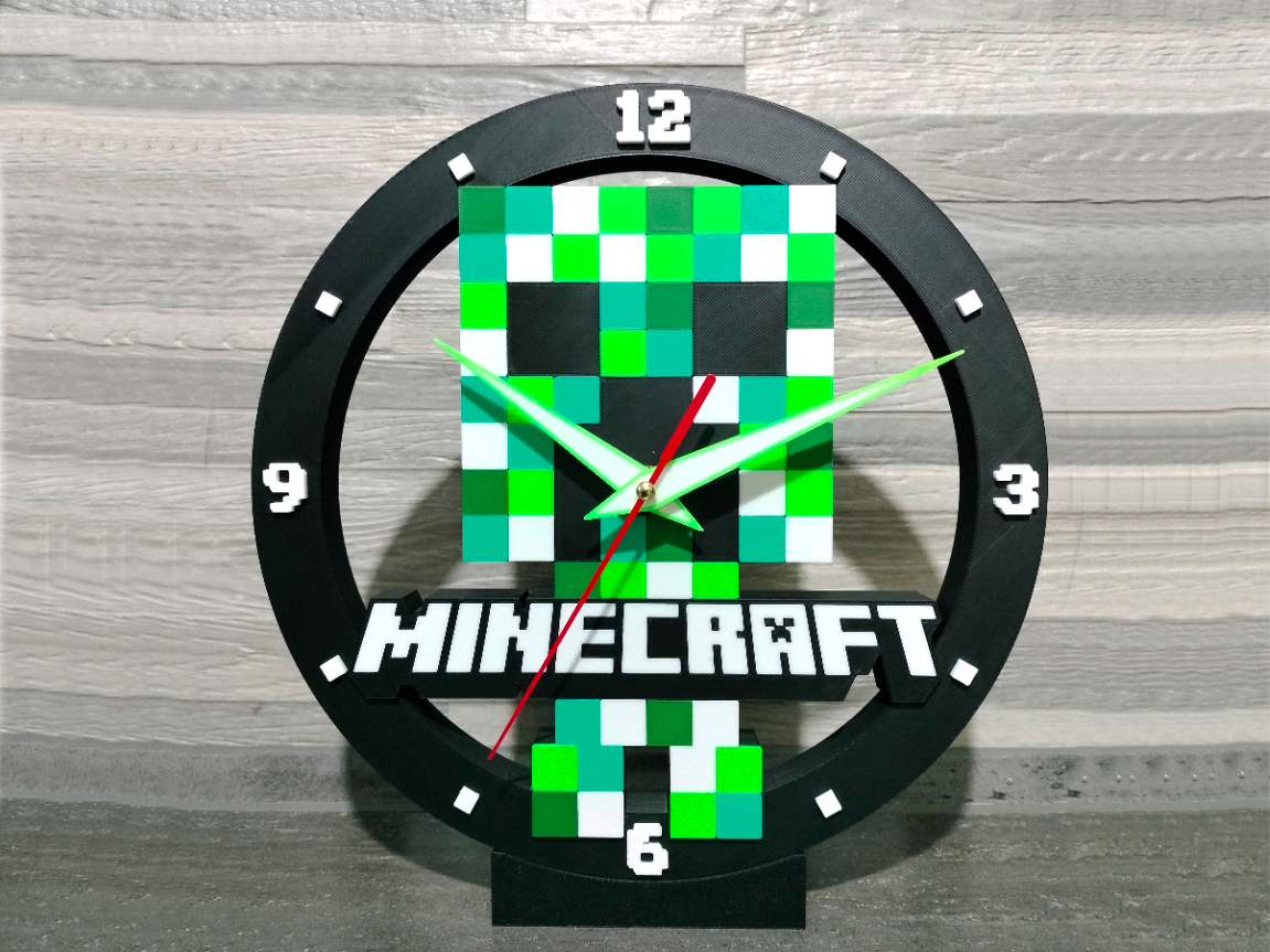 Minecraft clock