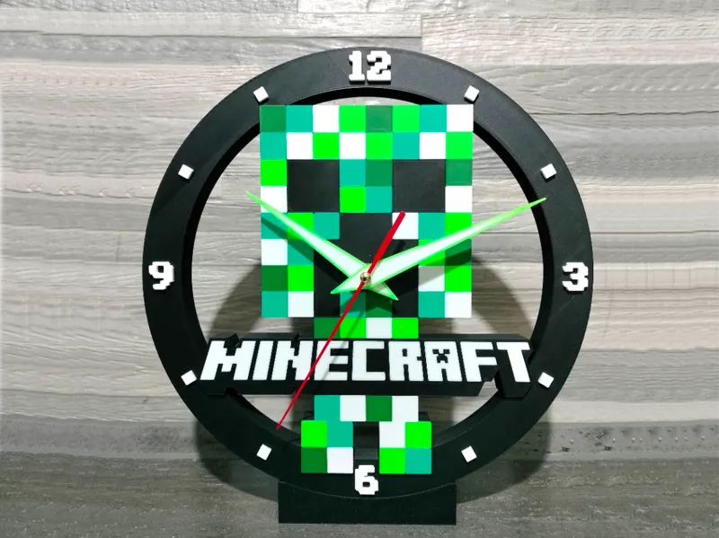 Minecraft clock