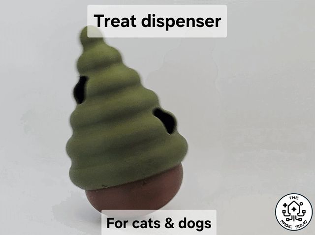 Wobble Treat Dispenser – Fun Toy for Dogs & Cats