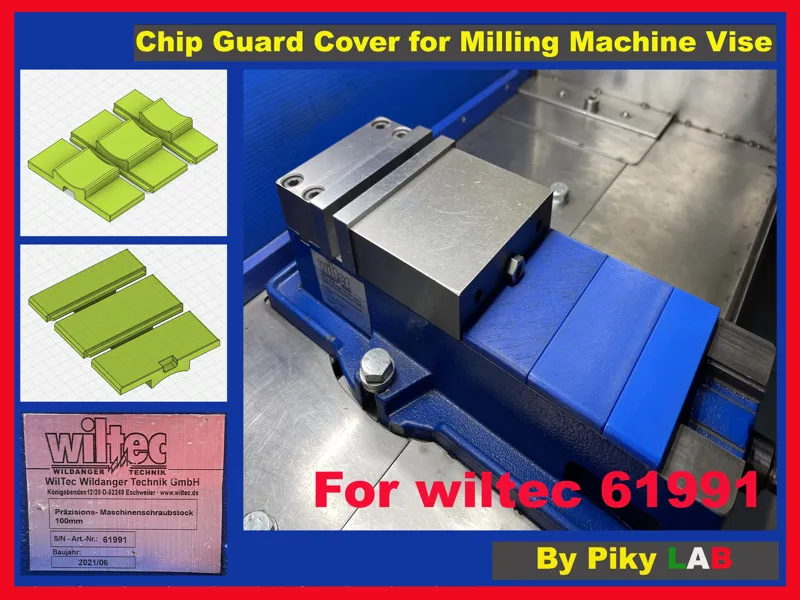Chip Guard Cover for Milling Machine Vise
