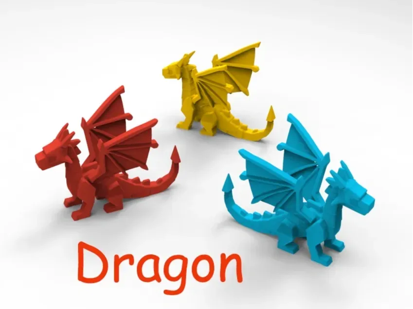 Handgefertigte dekorative Drachenfigur, Sammlerstück, Ornament, Geschenk