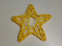 Étoile de mer style Voronoï — photo 2
