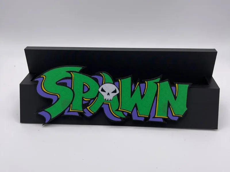 Spawn Magnetic Logo for CGC Graded Comic Stand
