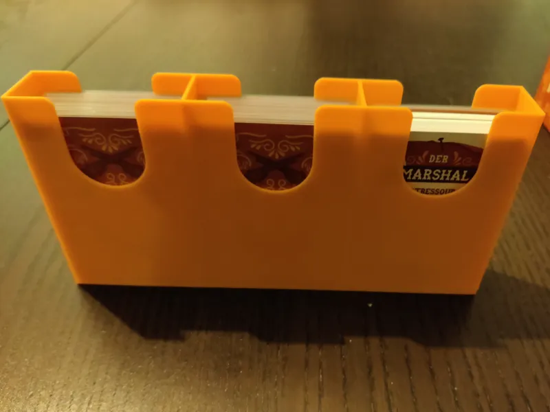 Fliptown card insert for sleeved cards