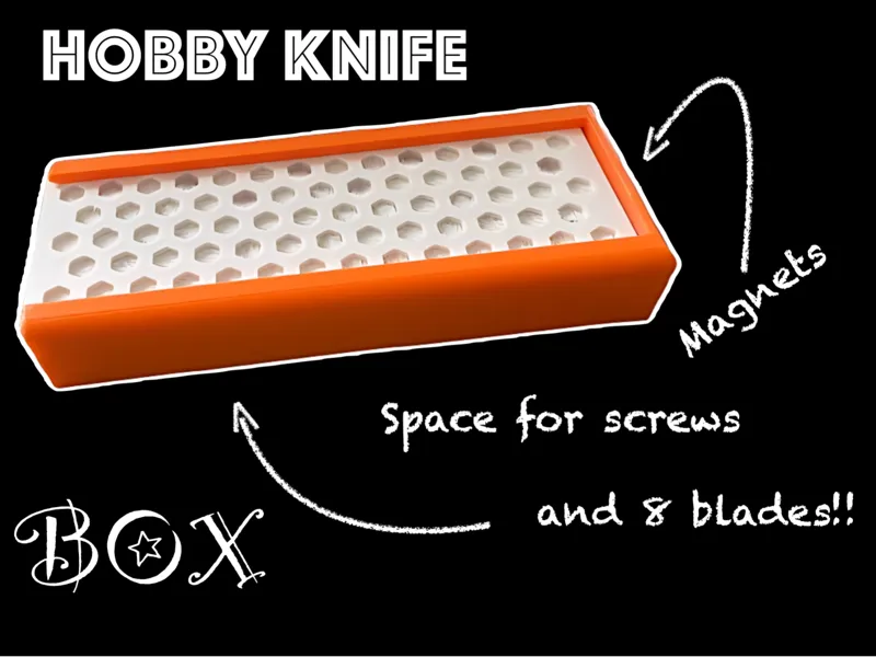 Hobby Knife Box