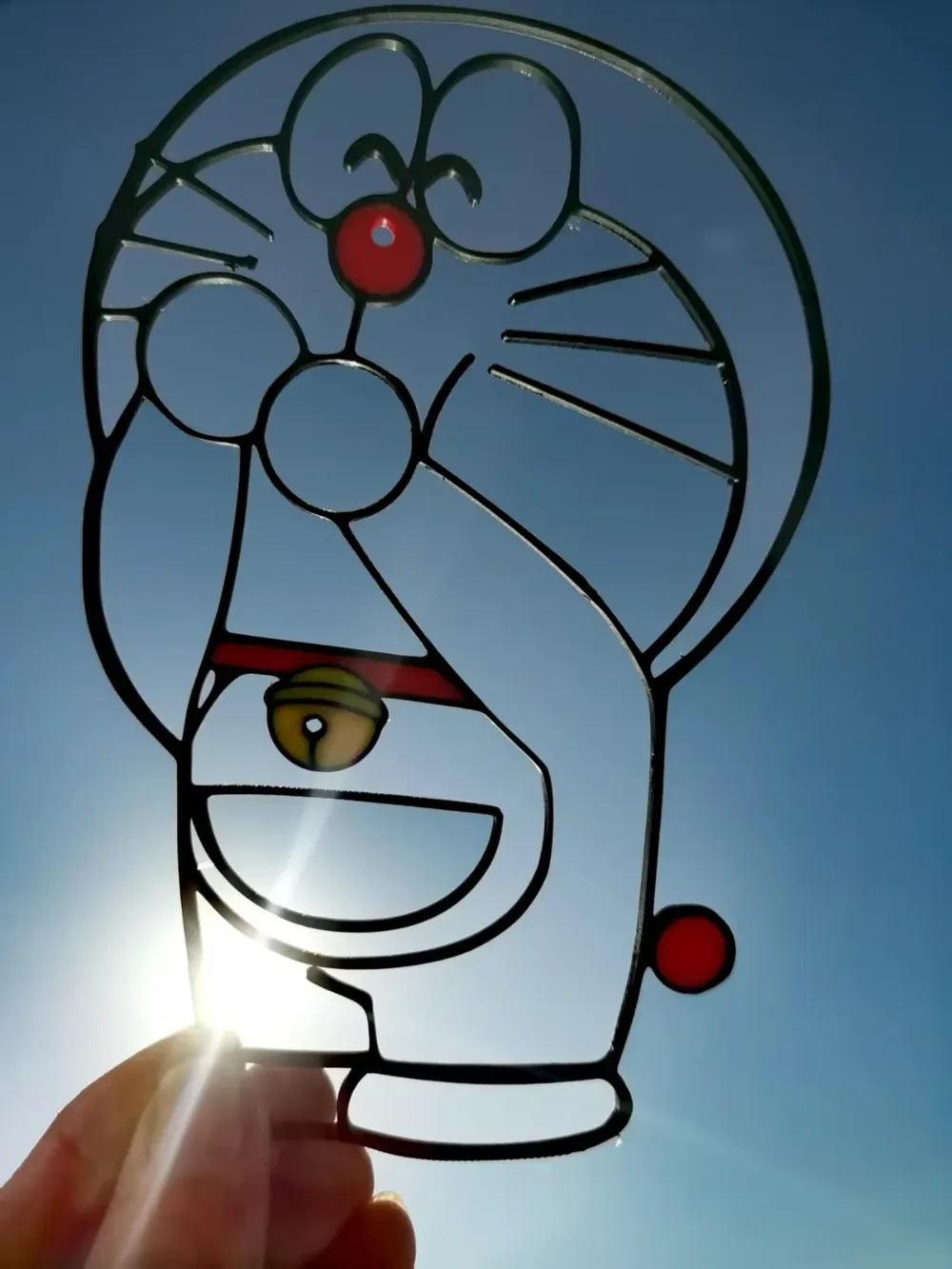 RYOL アートプリントDoraemon On Felix Silhouette Doraemon On