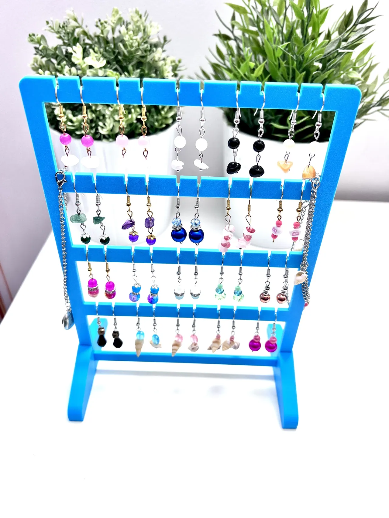 Earring stand holder view 2
