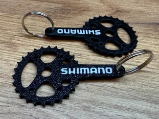 Bicycle crank keychain