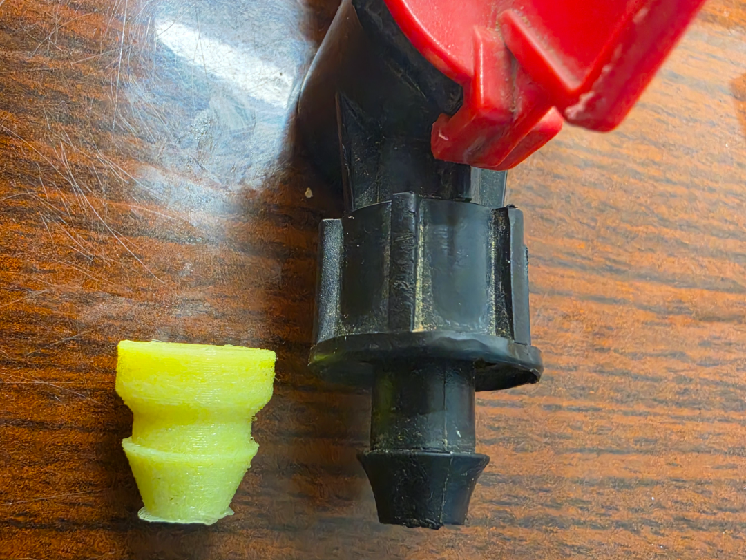 Drip irrigation tube plug
