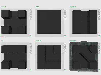 Trench Crusade Modular Board Tiles (8inX8in)