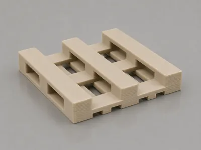 Miniature Pallet – 3D Printable Model