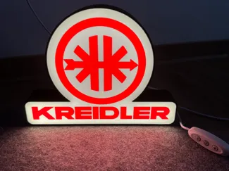Kreidler Logo Lamp