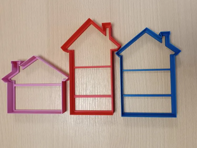 Big house cookie cutter