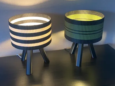 Striped Lamp