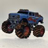 Blue Monster Truck