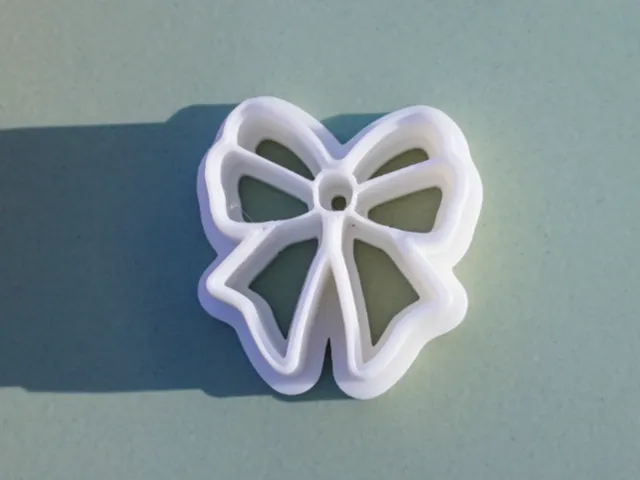 Bow Polymer Clay Cutter For Earrings Necklaces