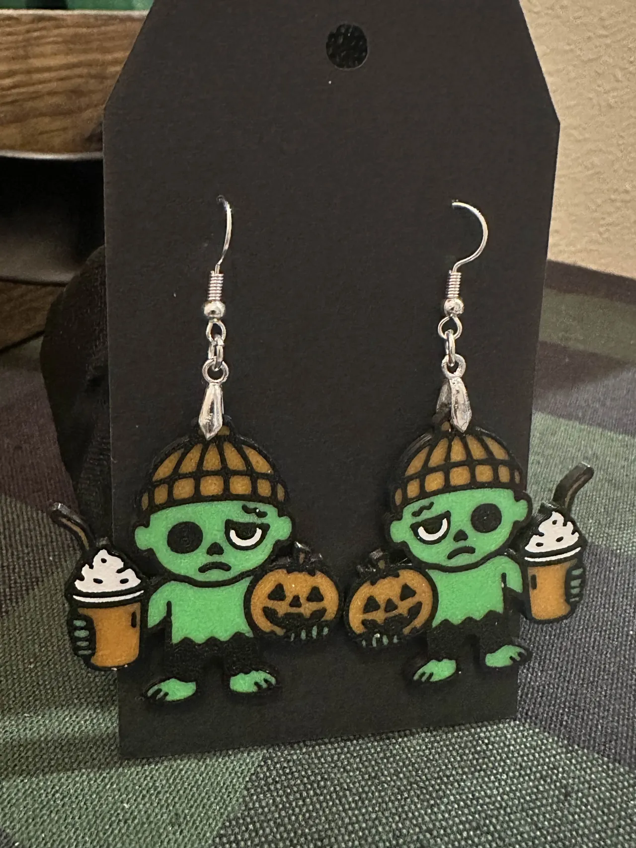 Zombieween Earrings view 3