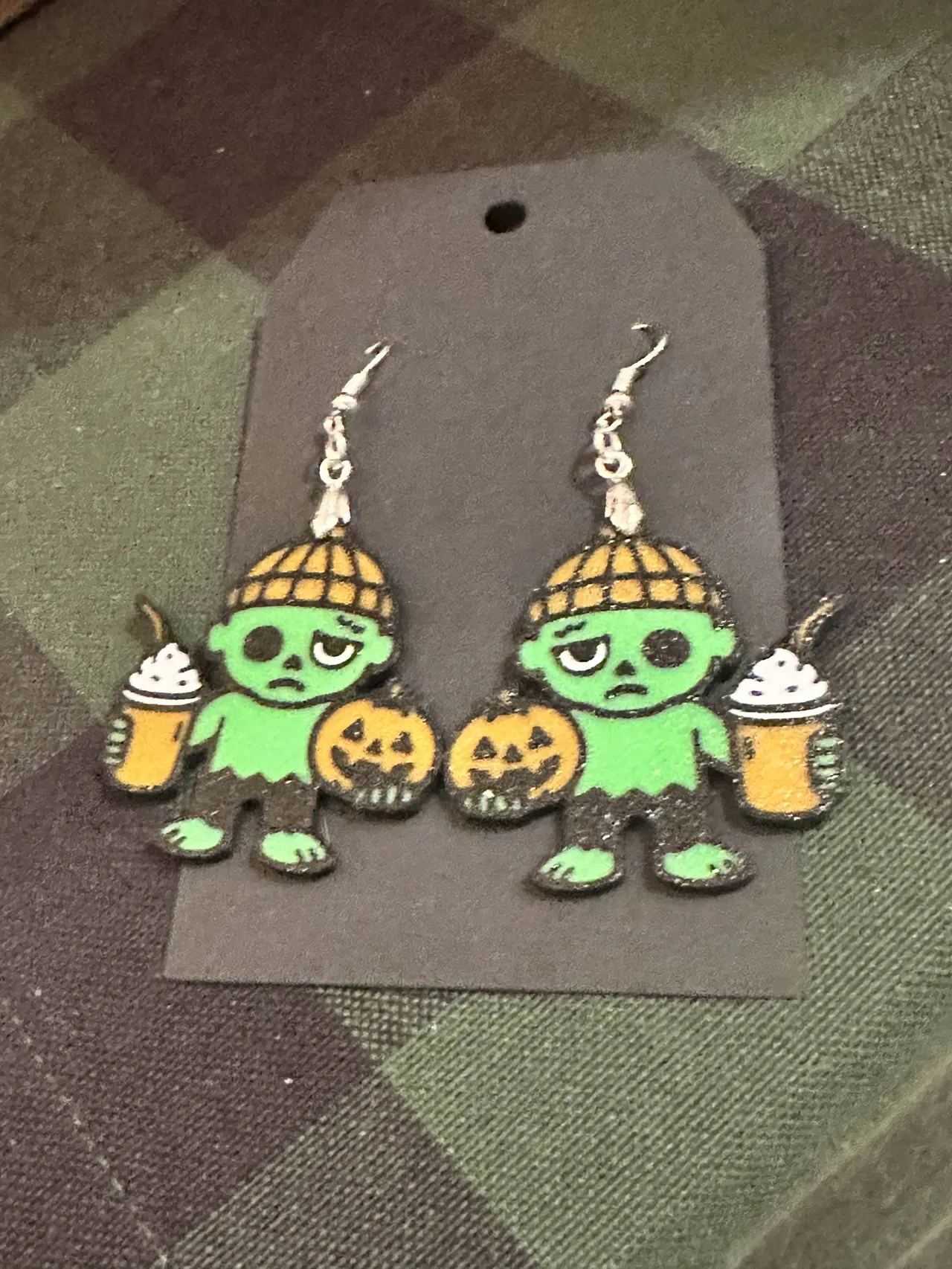 Zombieween Earrings view 2