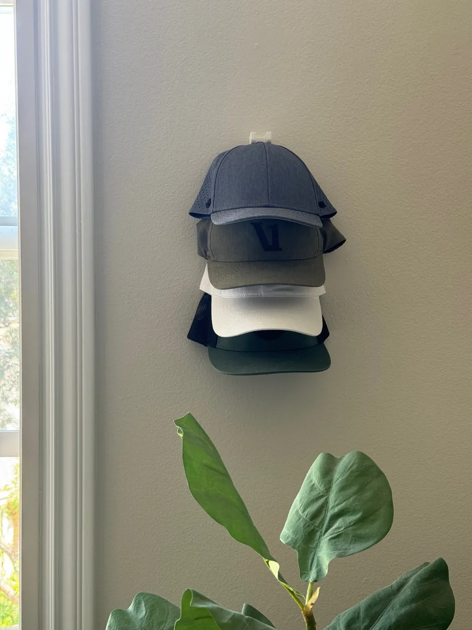 Baseball Hat Wall Clip Mount view 4