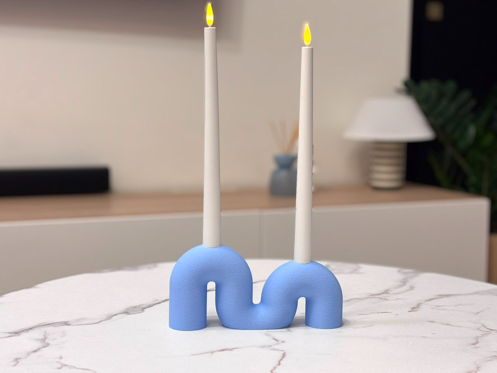 Wavy Candle Holder