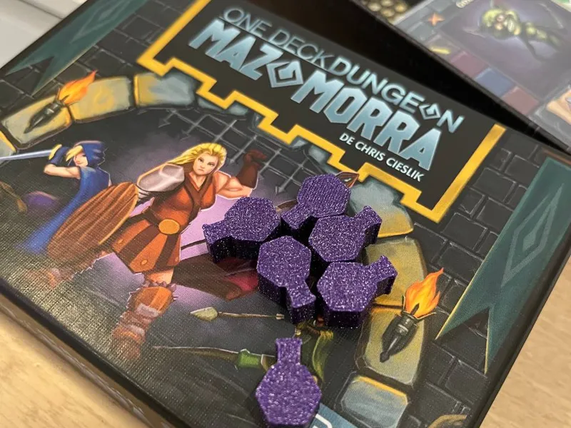 One Deck Dungeon potion tokens