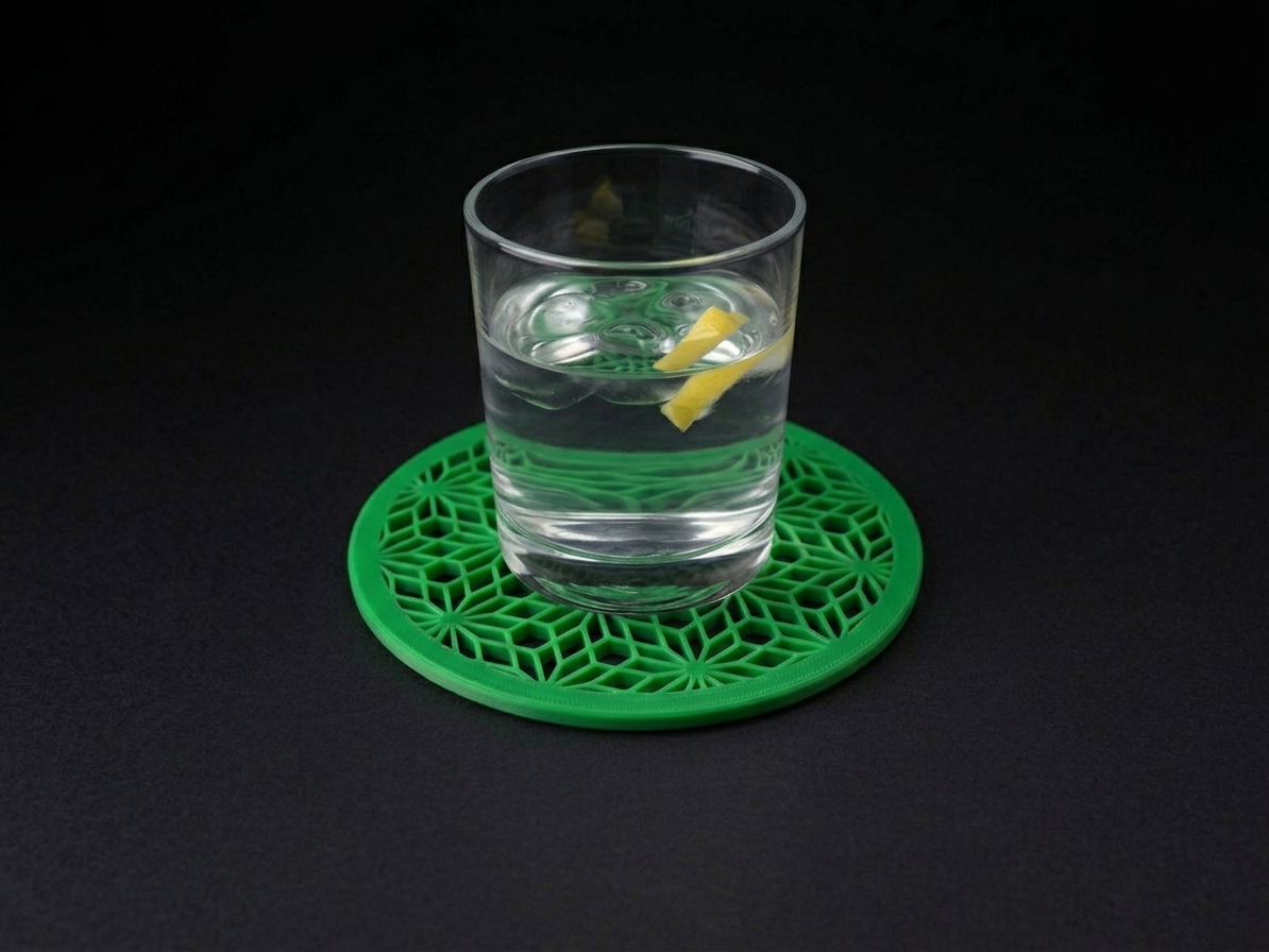 Kumiko Style Coaster 