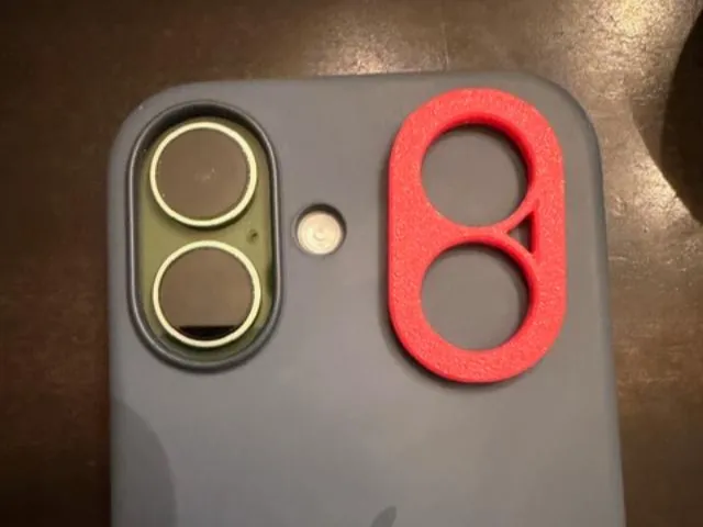 iPhone 17 Lens Cover for Silicone Magsafe Case