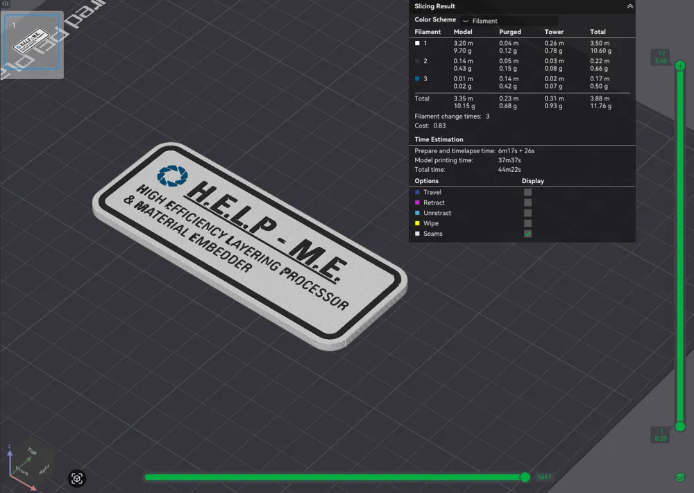 Aperture Science A1 Sign - Free 3D Print Model - MakerWorld