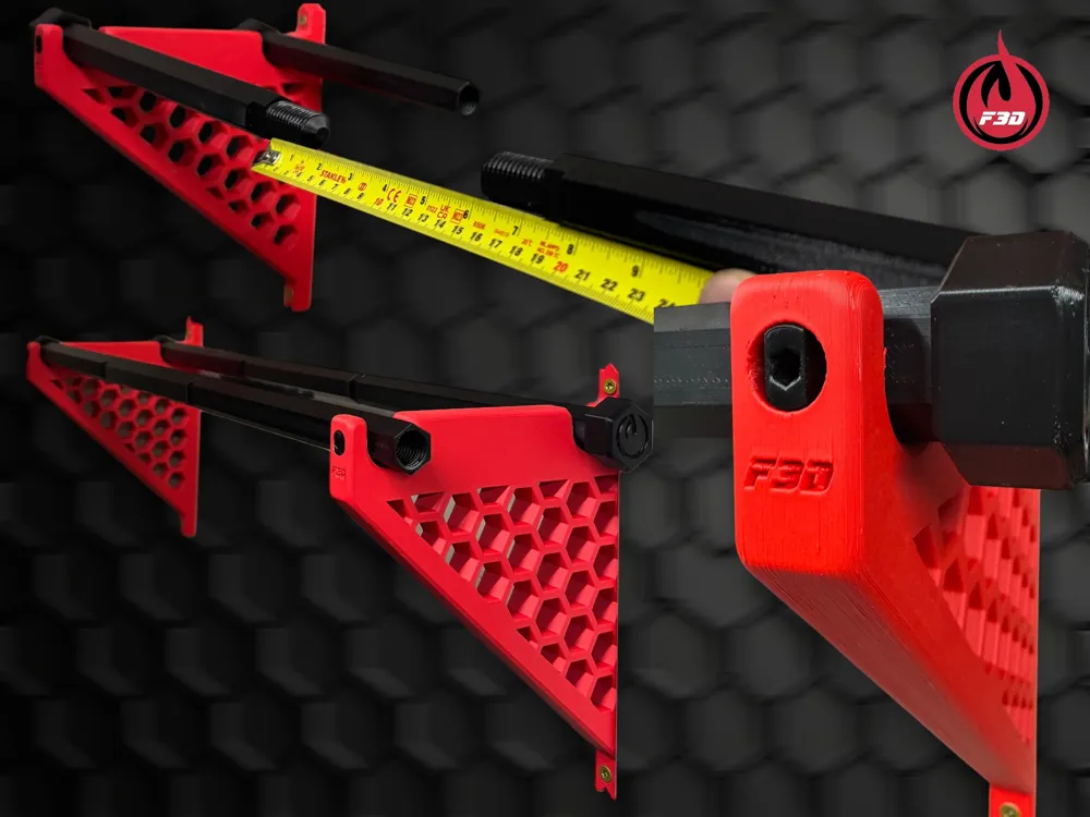 Ultimate Filament Wall Rack by Fireball 3D MakerWorld: Download Free 3D ...