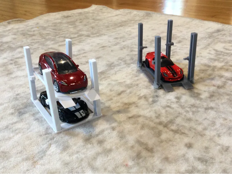 hotwheels car lift